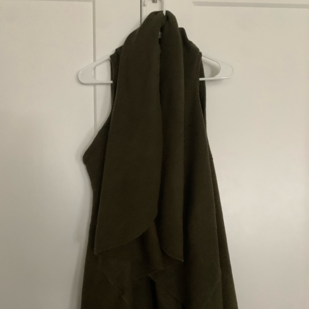 Forest Green Sleeveless Sweater
